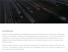 Tablet Screenshot of enterpriseconnections.com
